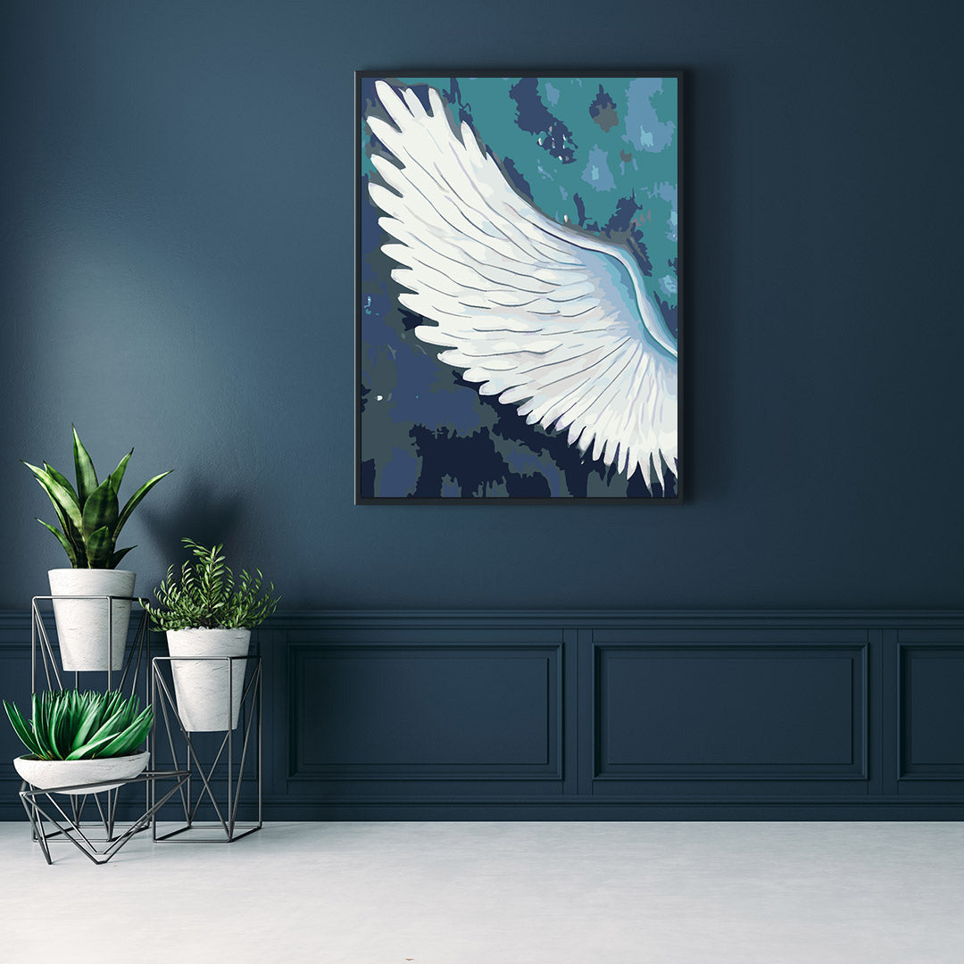Paint by numbers - White Wing 4660