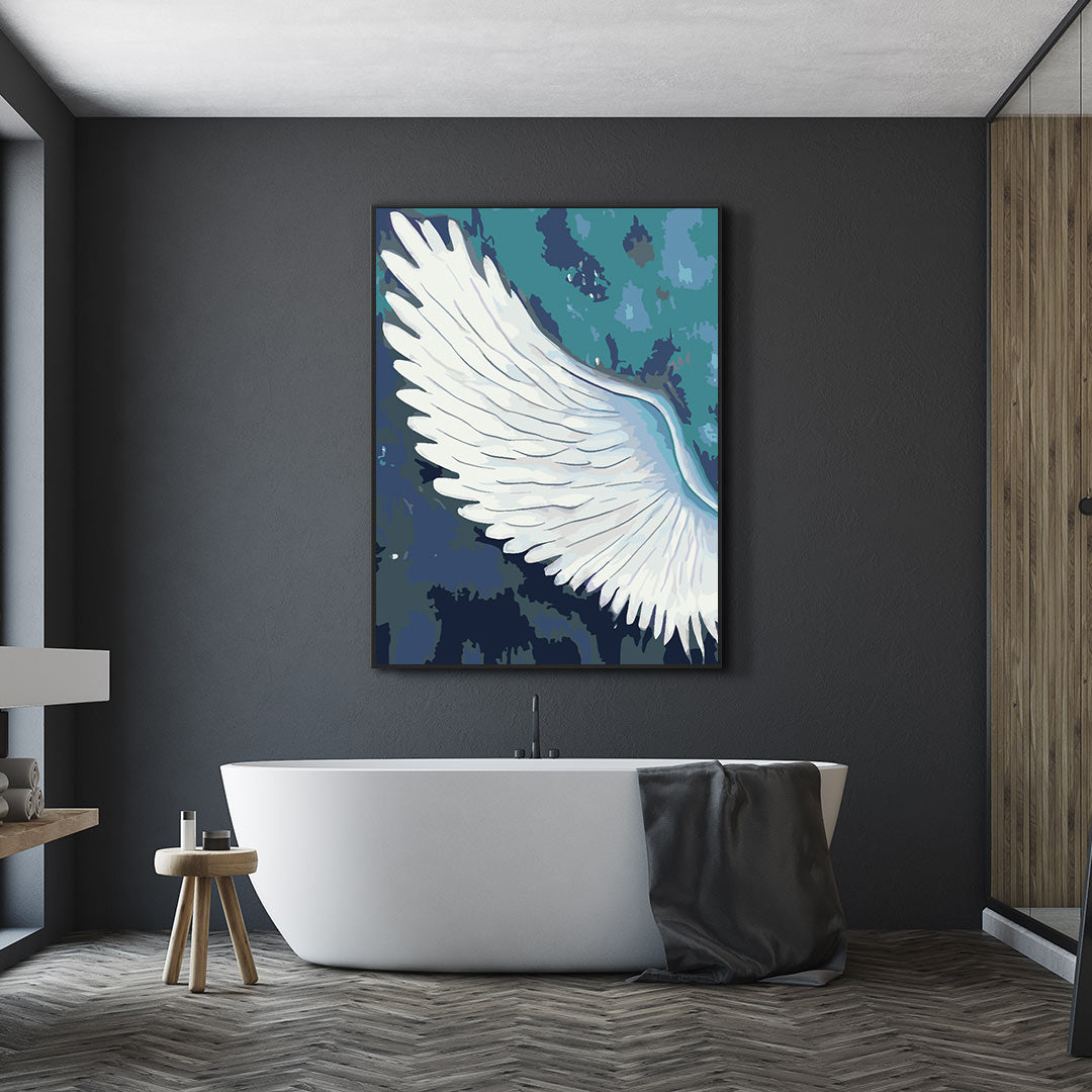 Paint by numbers - White Wing 4660
