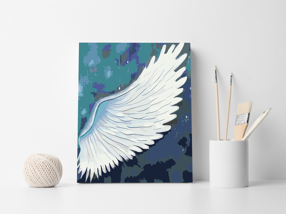 Pictura pe numere - Aripa Alba 4661