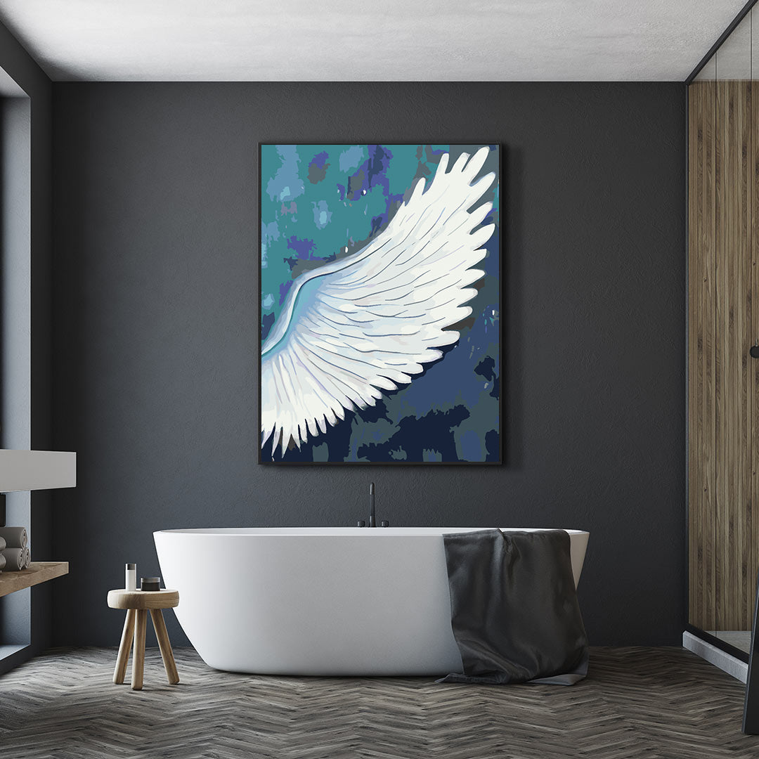 Pictura pe numere - Aripa Alba 4661