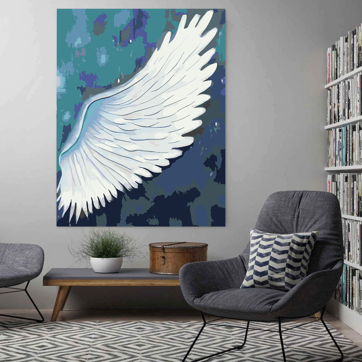 Pictura pe numere - Aripa Alba 4661