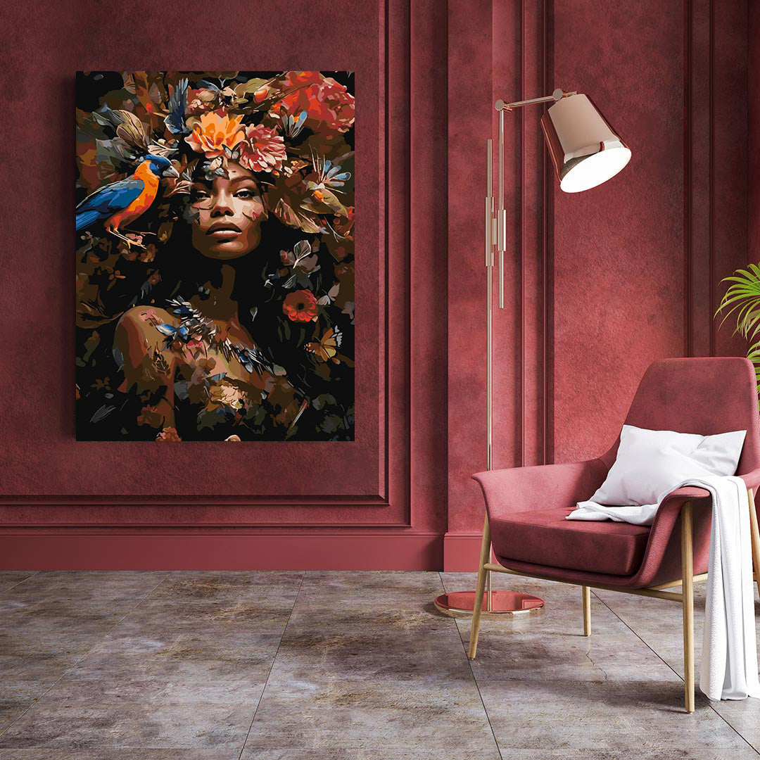 Paint by numbers - Flower Head 4665