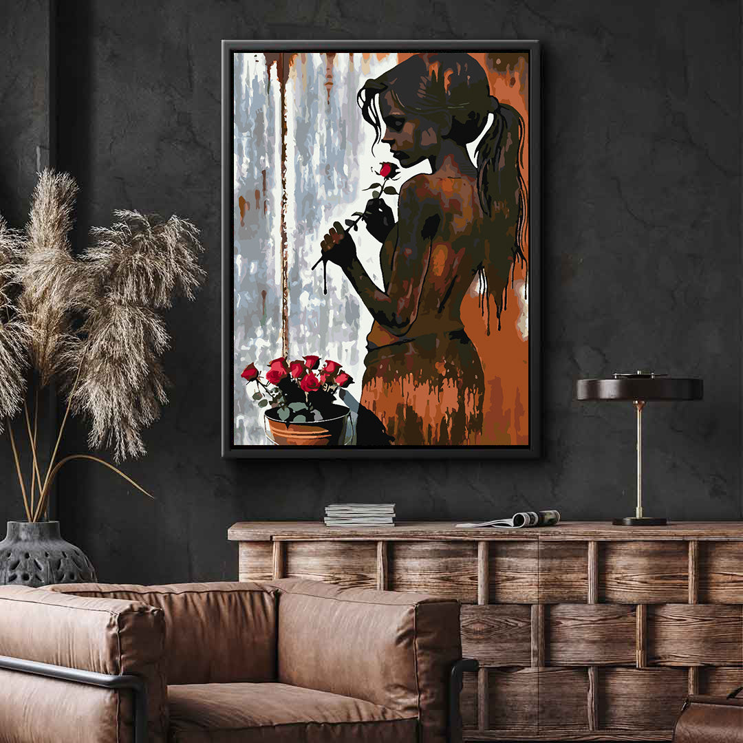 Painting by numbers - Erotic Woman 4675