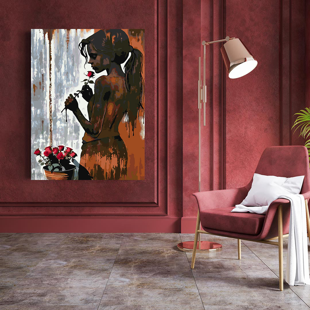 Painting by numbers - Erotic Woman 4675