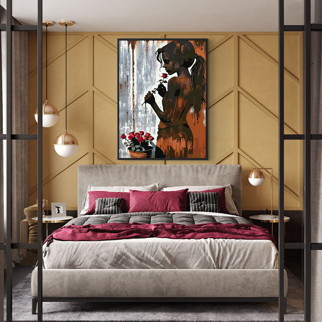 Painting by numbers - Erotic Woman 4675