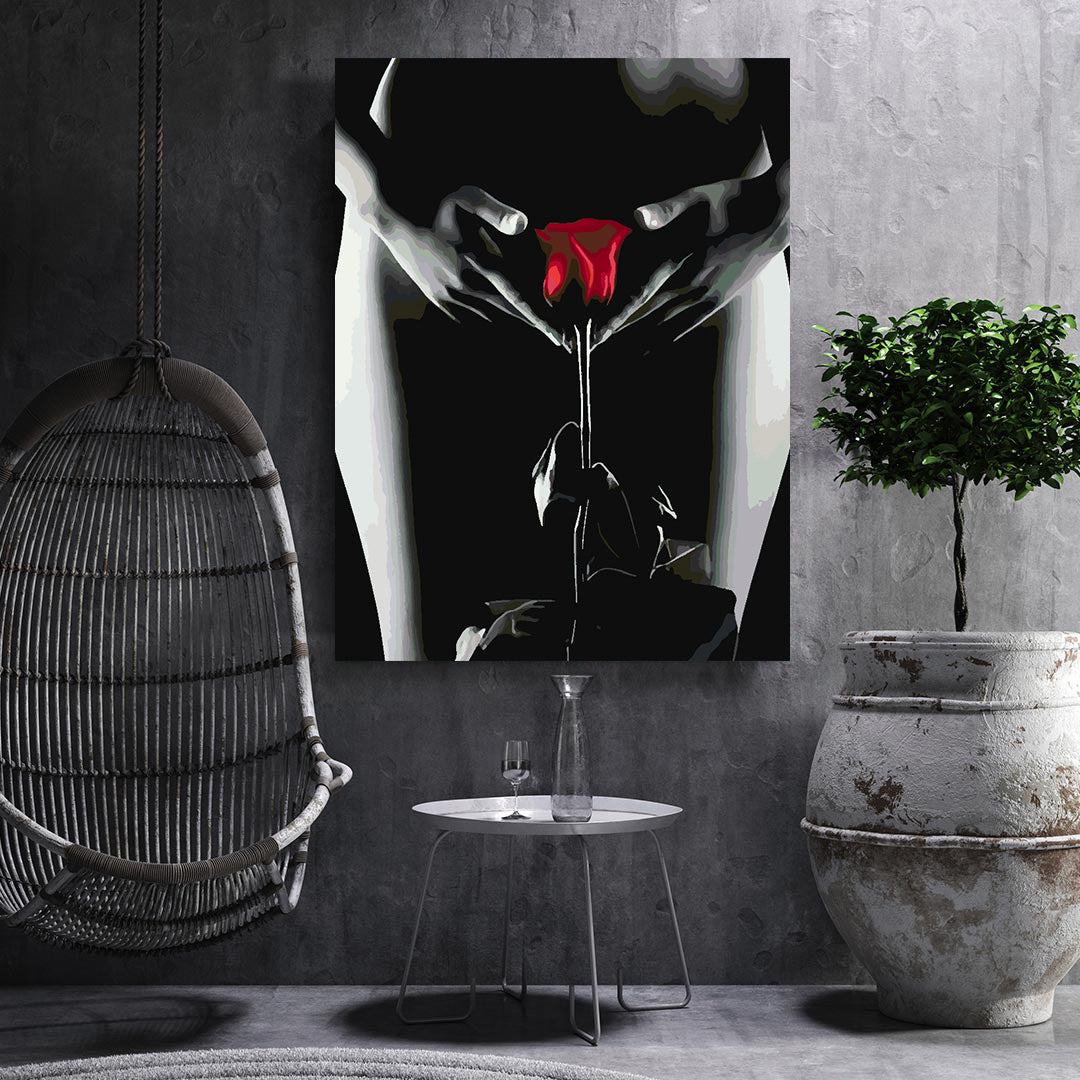 Painting by numbers - Erotic Woman 4677
