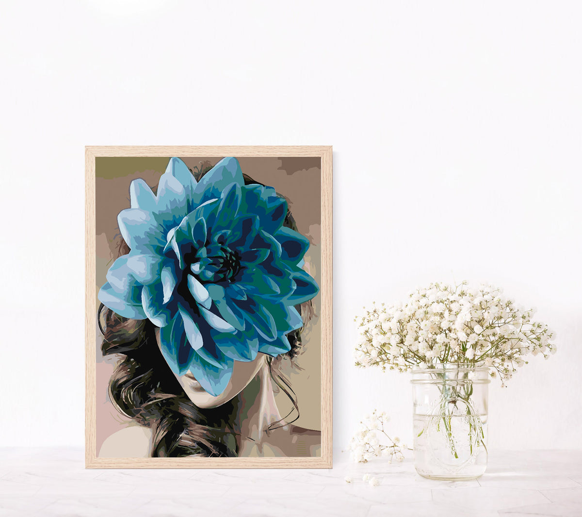 Painting by numbers - Flower Head 4680