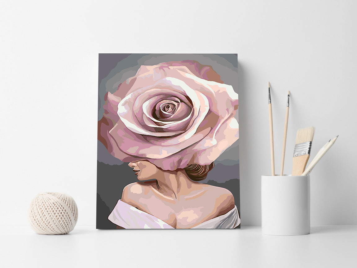 Painting by numbers - Flower Head 4683