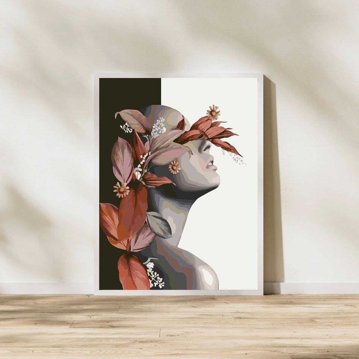 Painting by numbers - Flower Head 4684