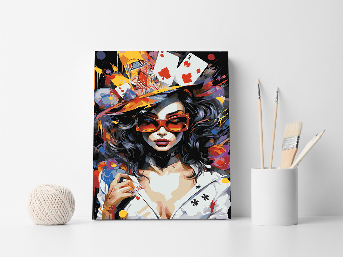 Painting by numbers - Flower Head 4687