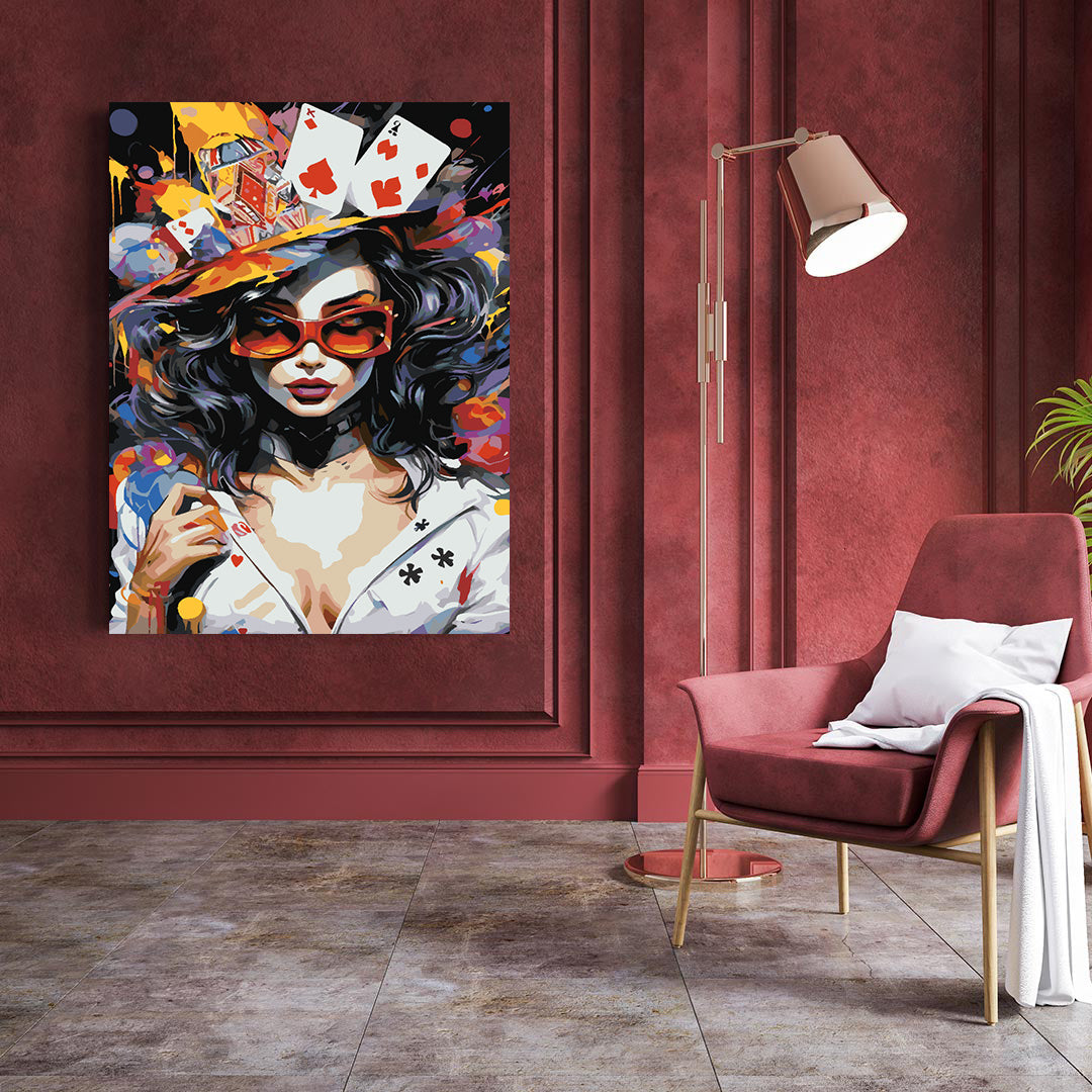 Painting by numbers - Flower Head 4687