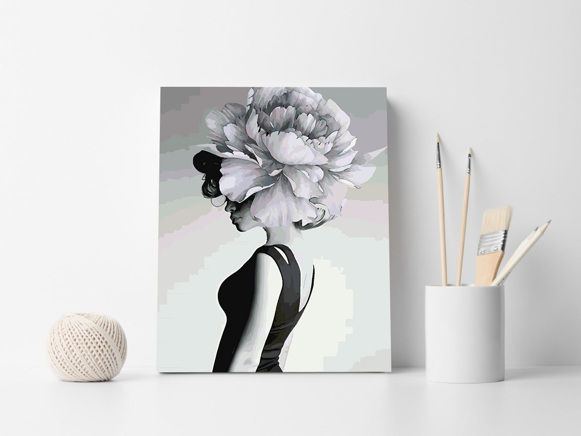 Painting by numbers - Flower Head 4682