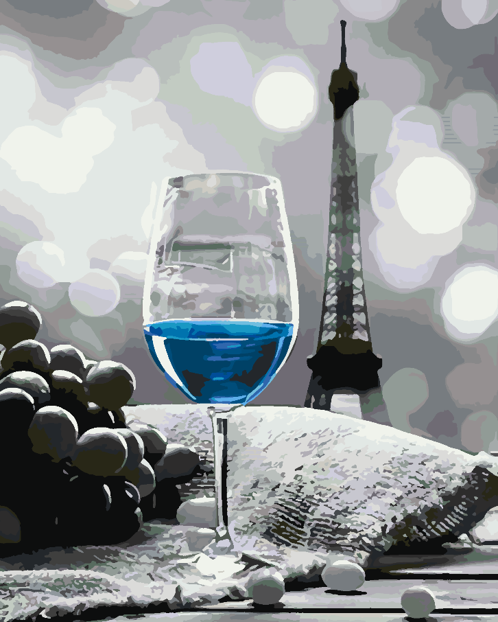 Painting by numbers - Eiffel Tower 4692