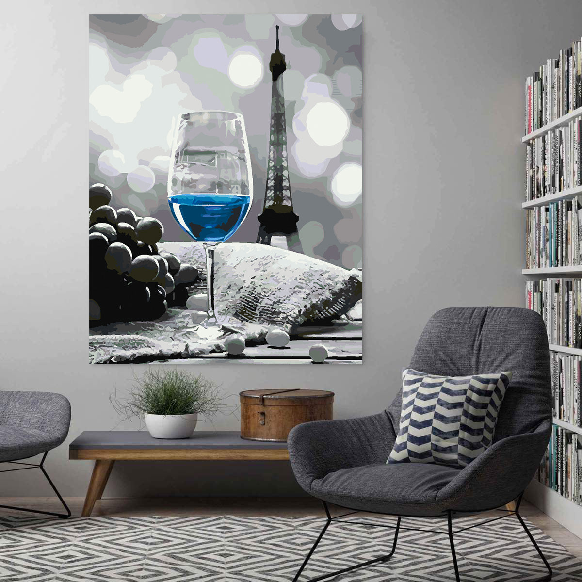 Painting by numbers - Eiffel Tower 4692