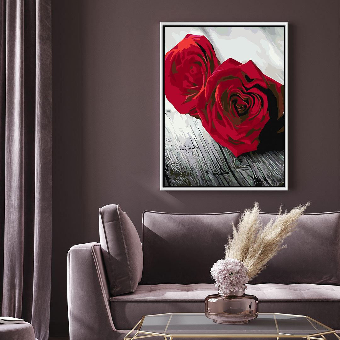 Paint by numbers - Red Roses 4705