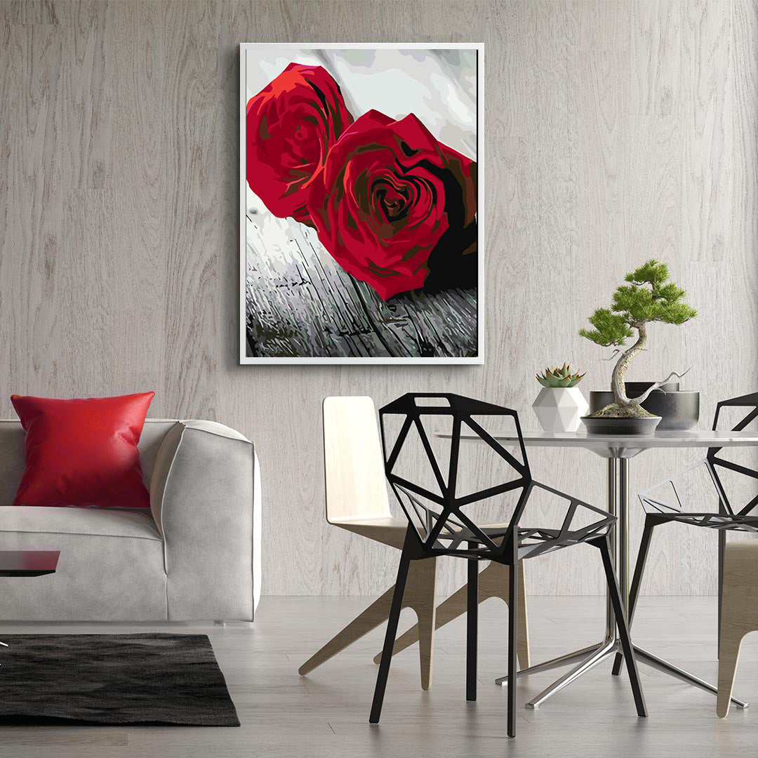 Paint by numbers - Red Roses 4705