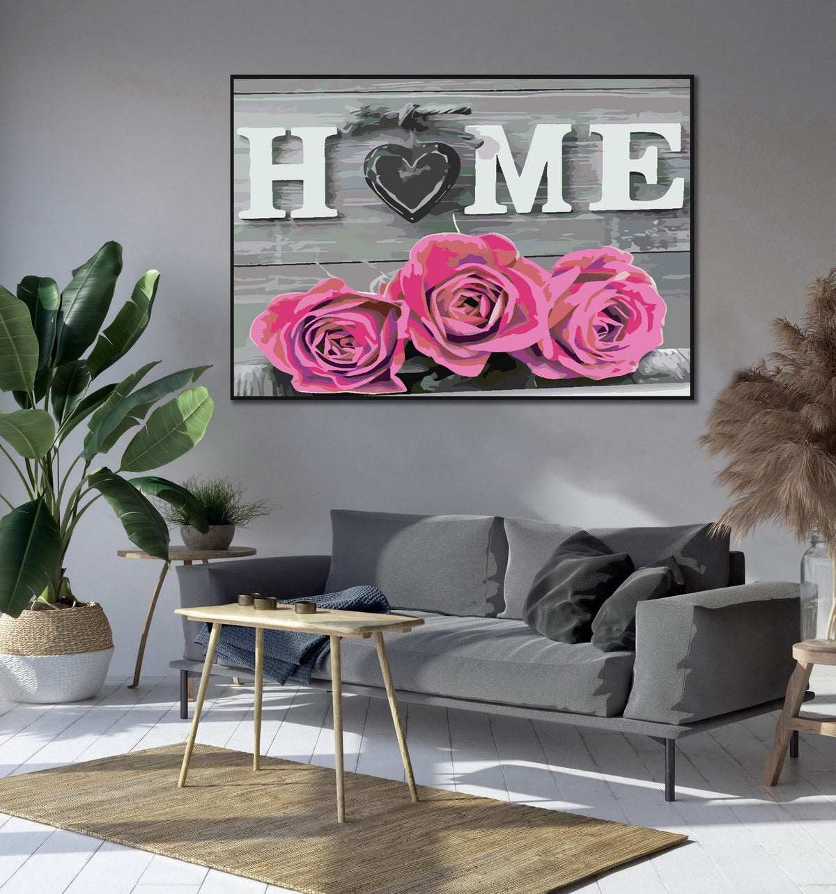 Painting by numbers - Home 4708