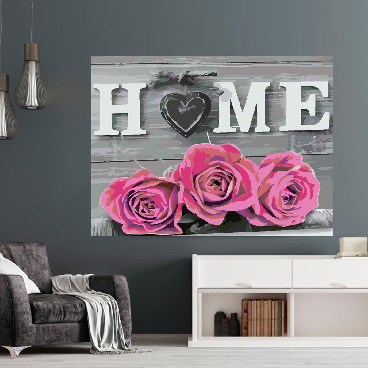 Painting by numbers - Home 4708