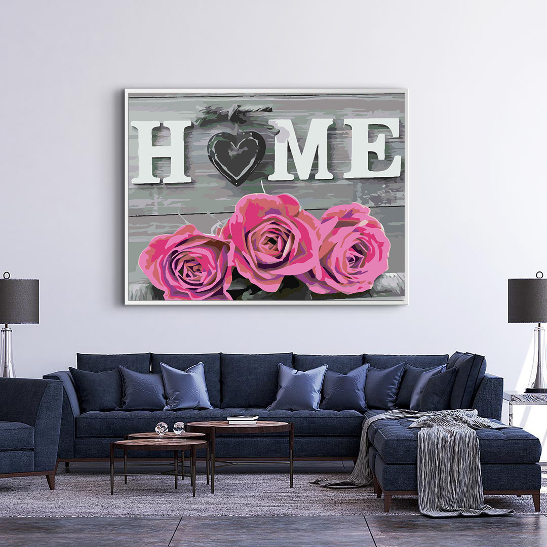 Painting by numbers - Home 4708