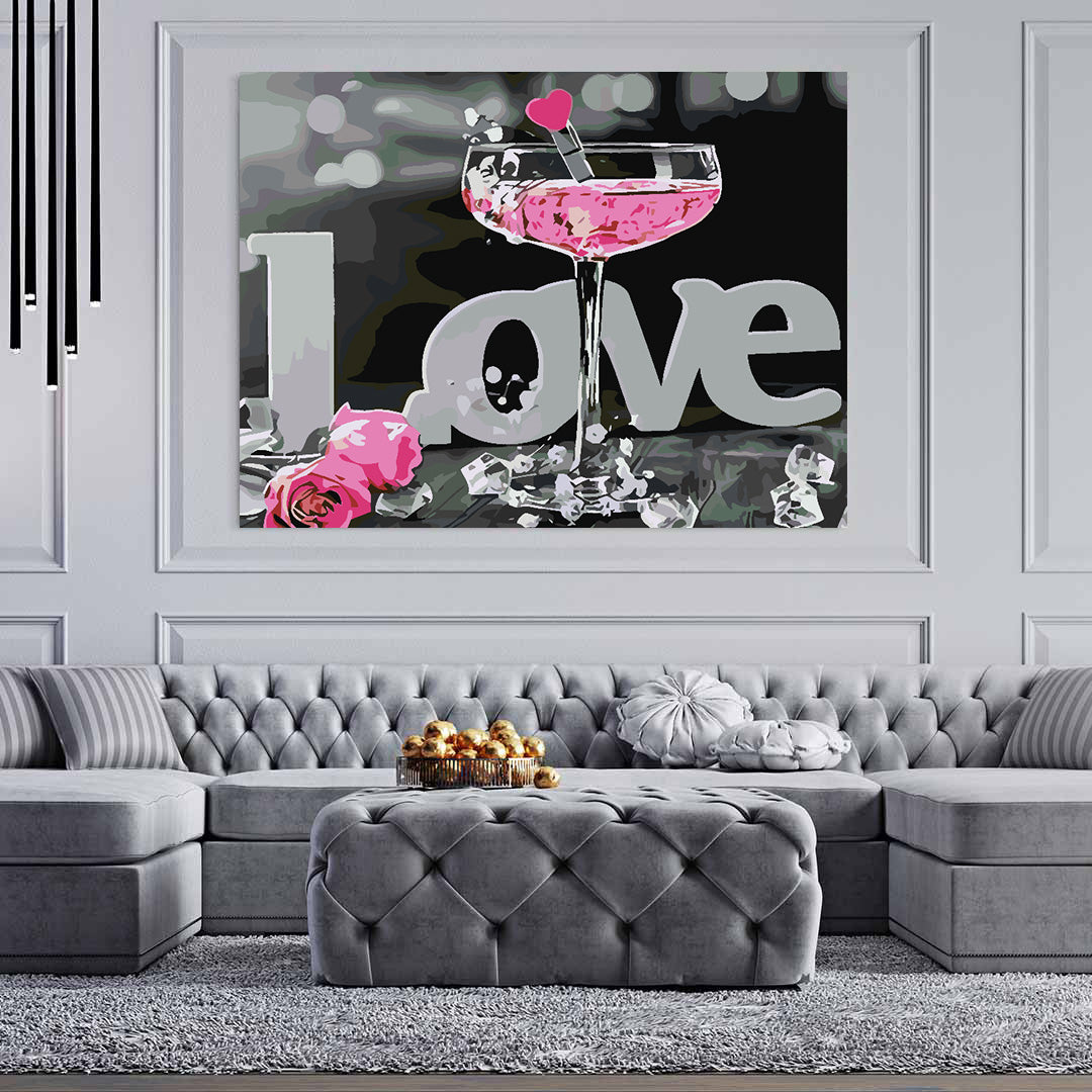 Painting by numbers - Love 4709