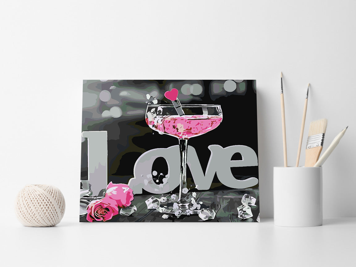 Painting by numbers - Love 4709