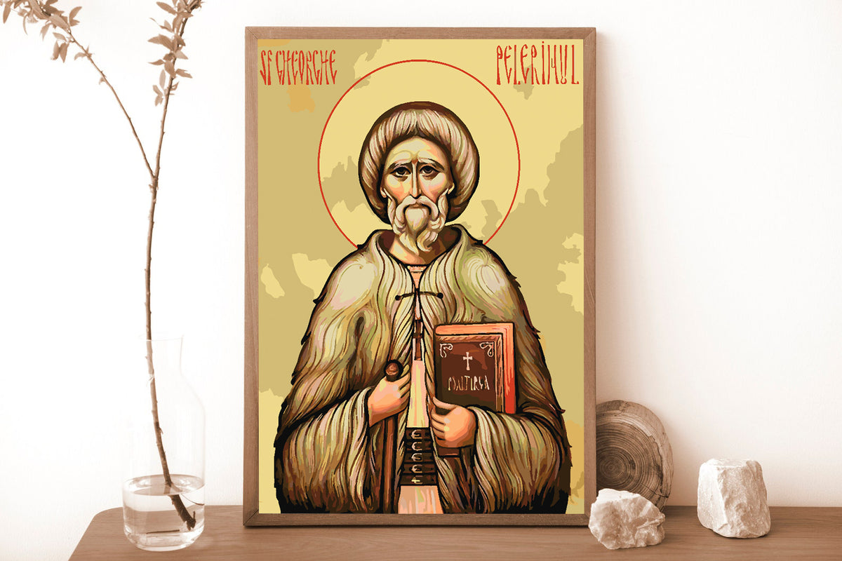 Paint by numbers - Saint George the Pilgrim 4724