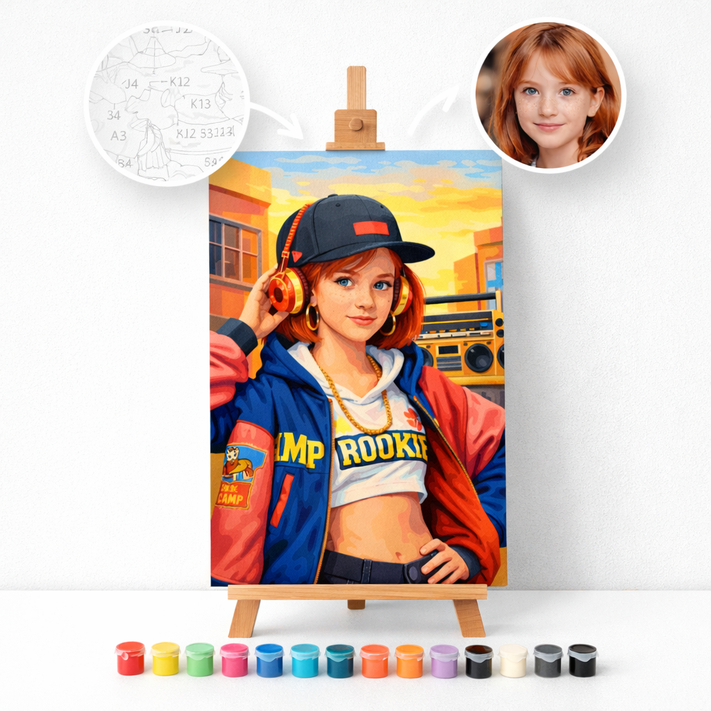 Pictura Personalizata pe Numere – Vibratii de Cartier