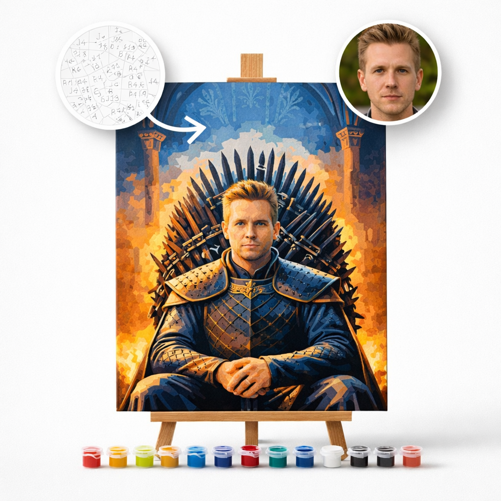 Pictura Personalizata pe Numere – Mostenitorul Tronului