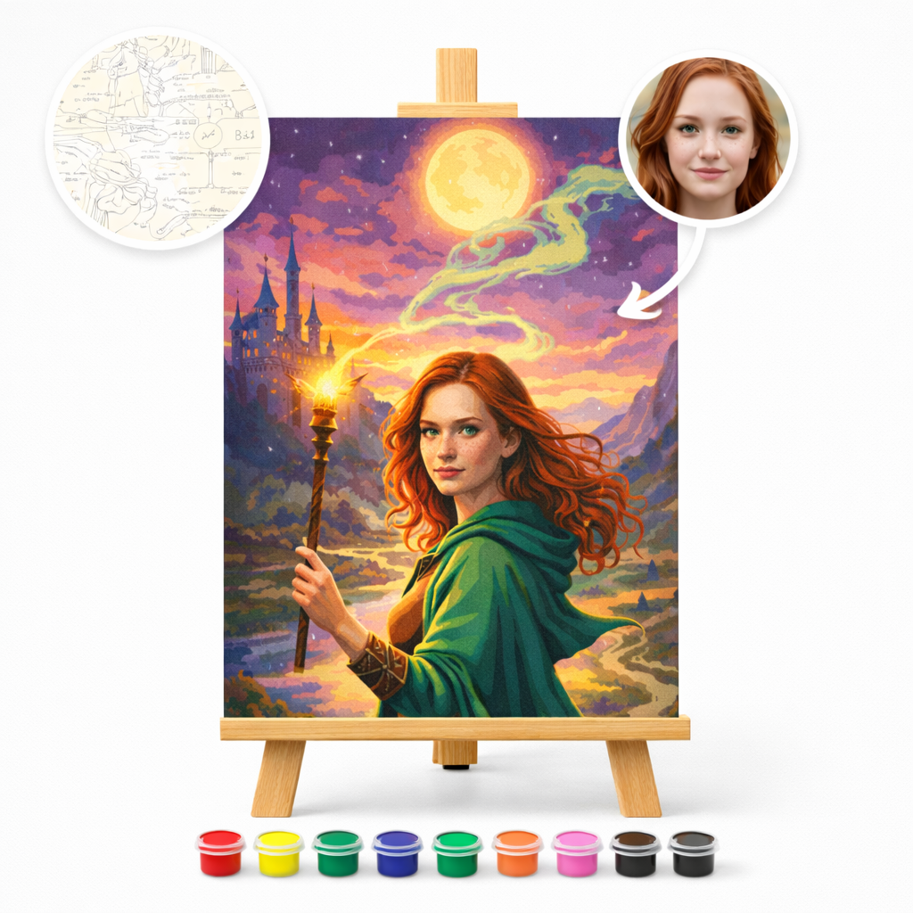 Pictura Personalizata pe Numere – Chemarea Castelului
