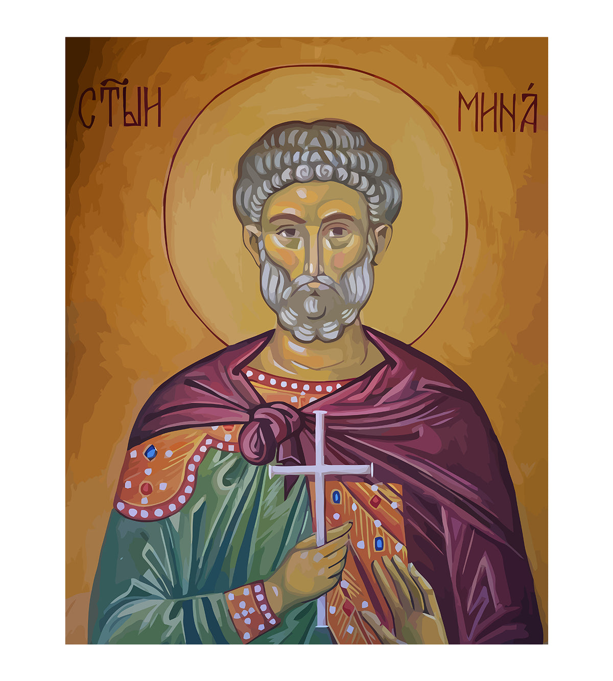 Pictura pe Numere – Sfantul Mina 6001
