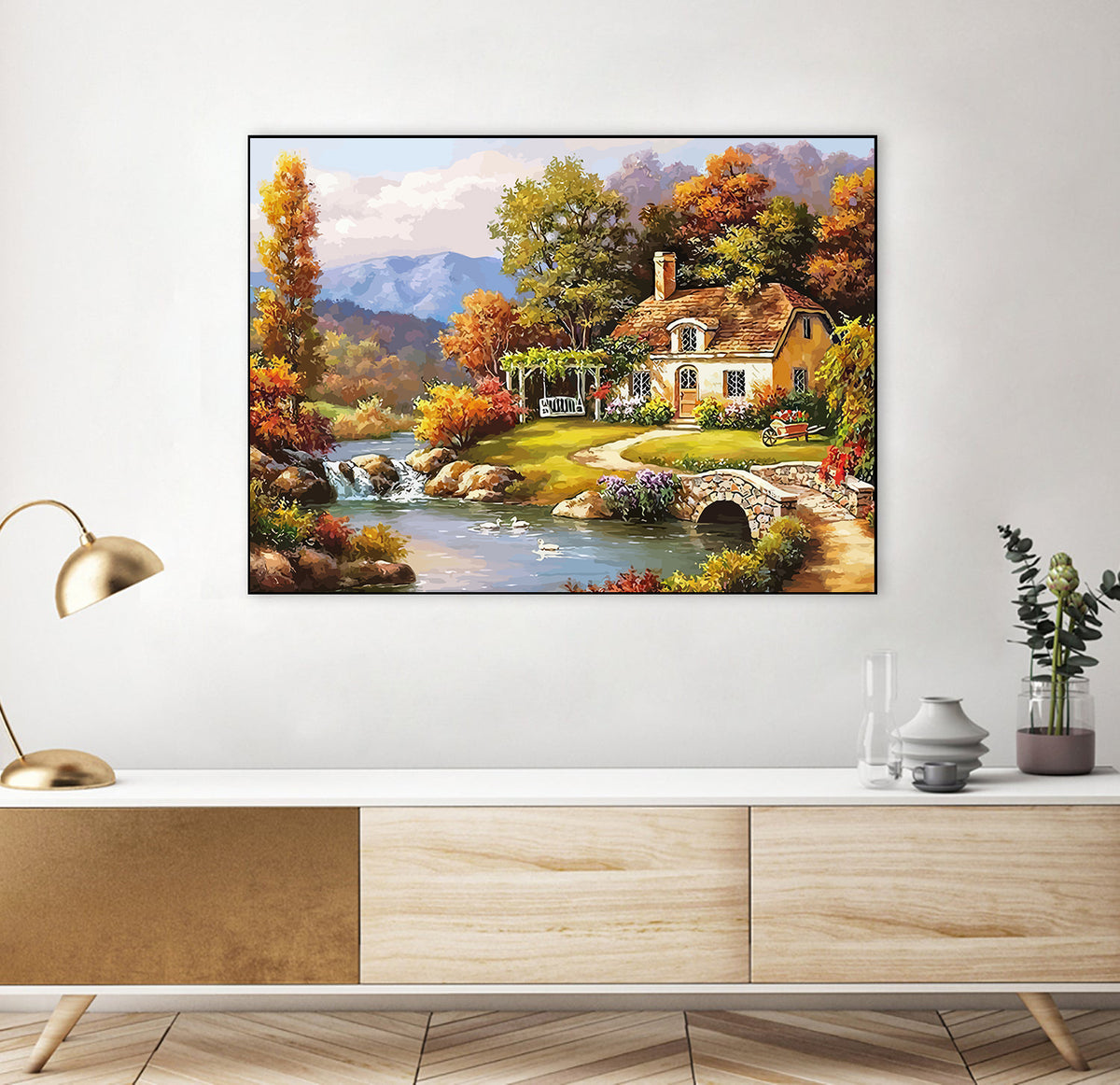 Pictura pe Numere - Peisaj de Toamna 60081