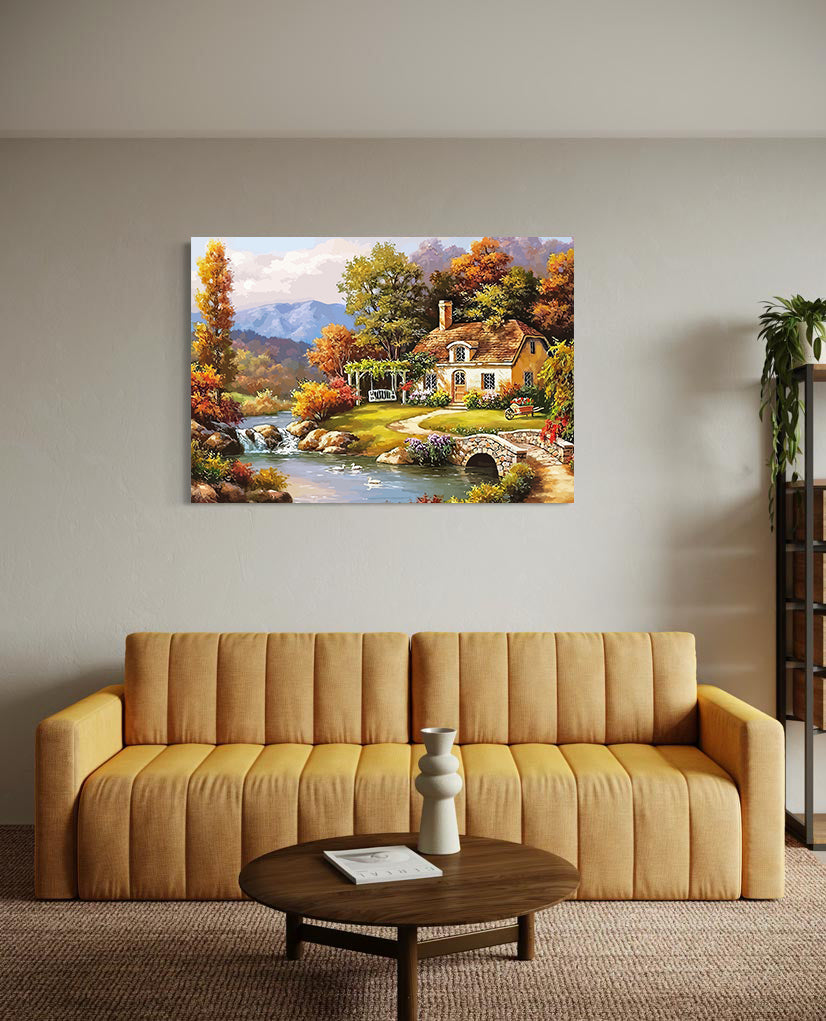 Pictura pe Numere - Peisaj de Toamna 60081