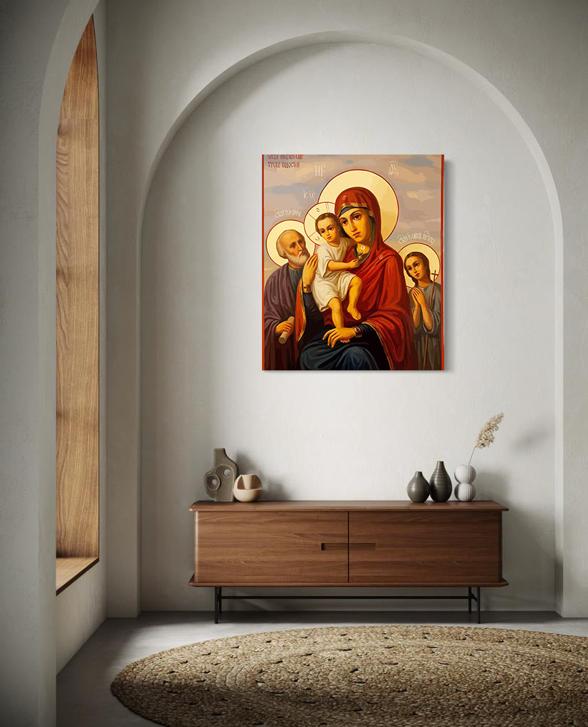Pictura pe Numere – Sfanta Maria si Isus Hristos 6014