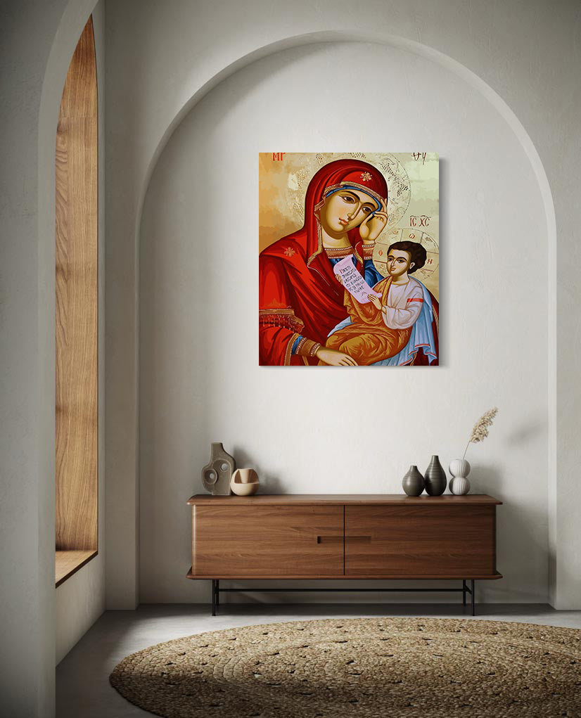 Pictura pe Numere – Maica Domnului 6017