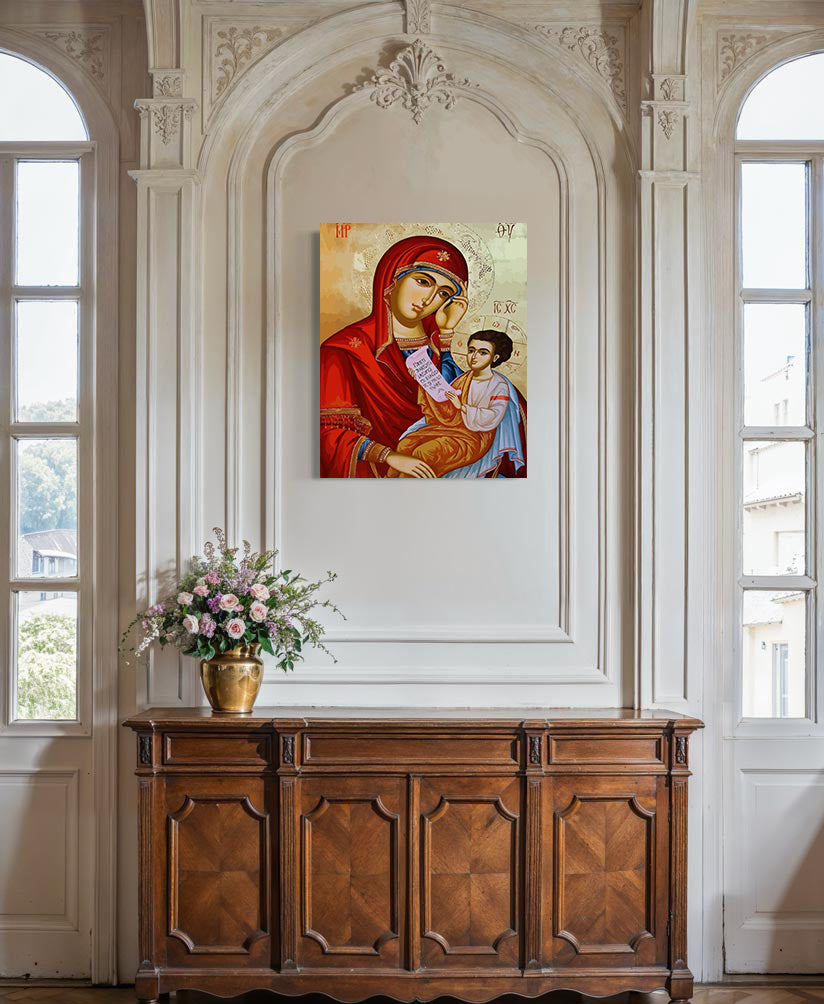 Pictura pe Numere – Maica Domnului 6017