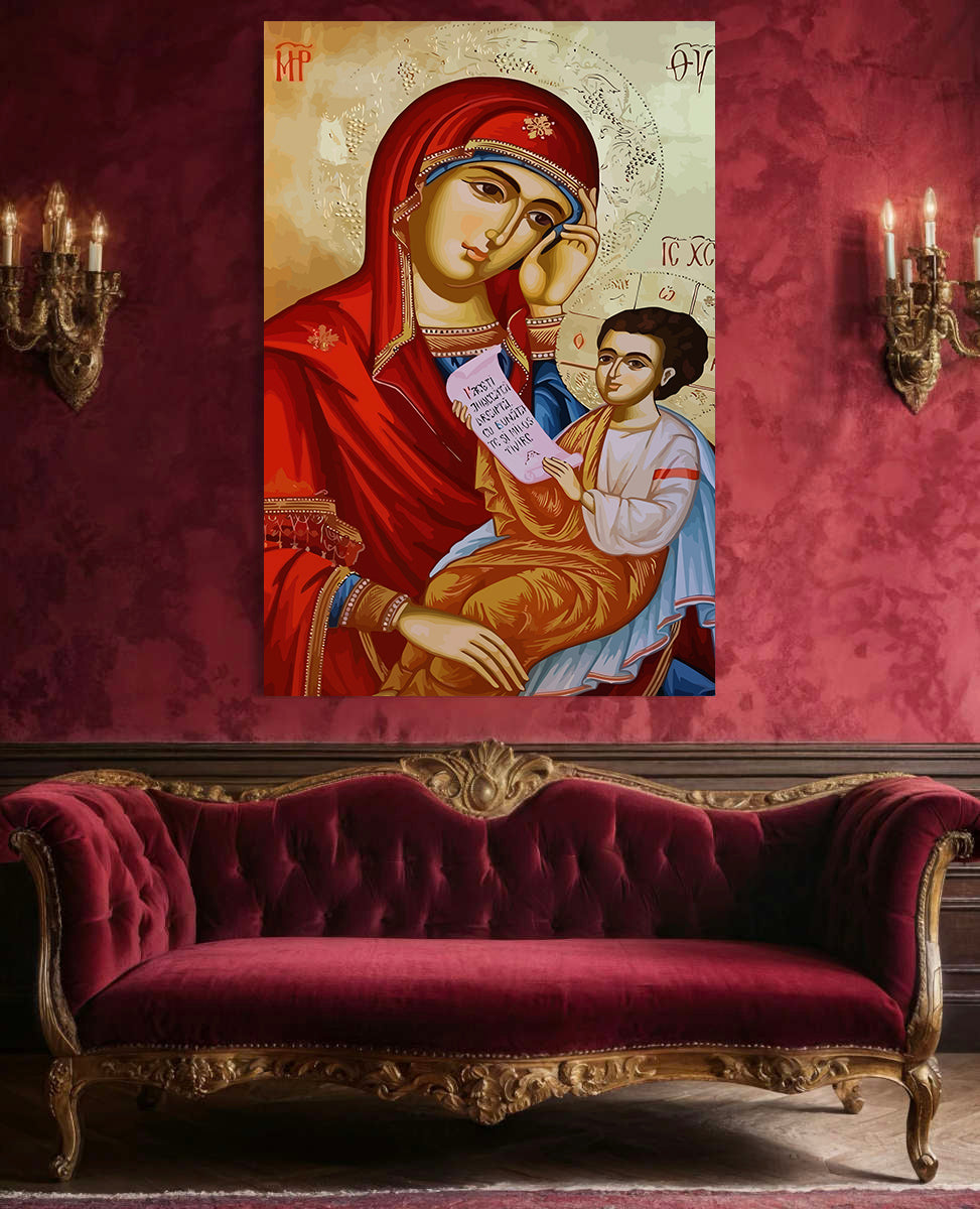 Pictura pe Numere – Maica Domnului 6017