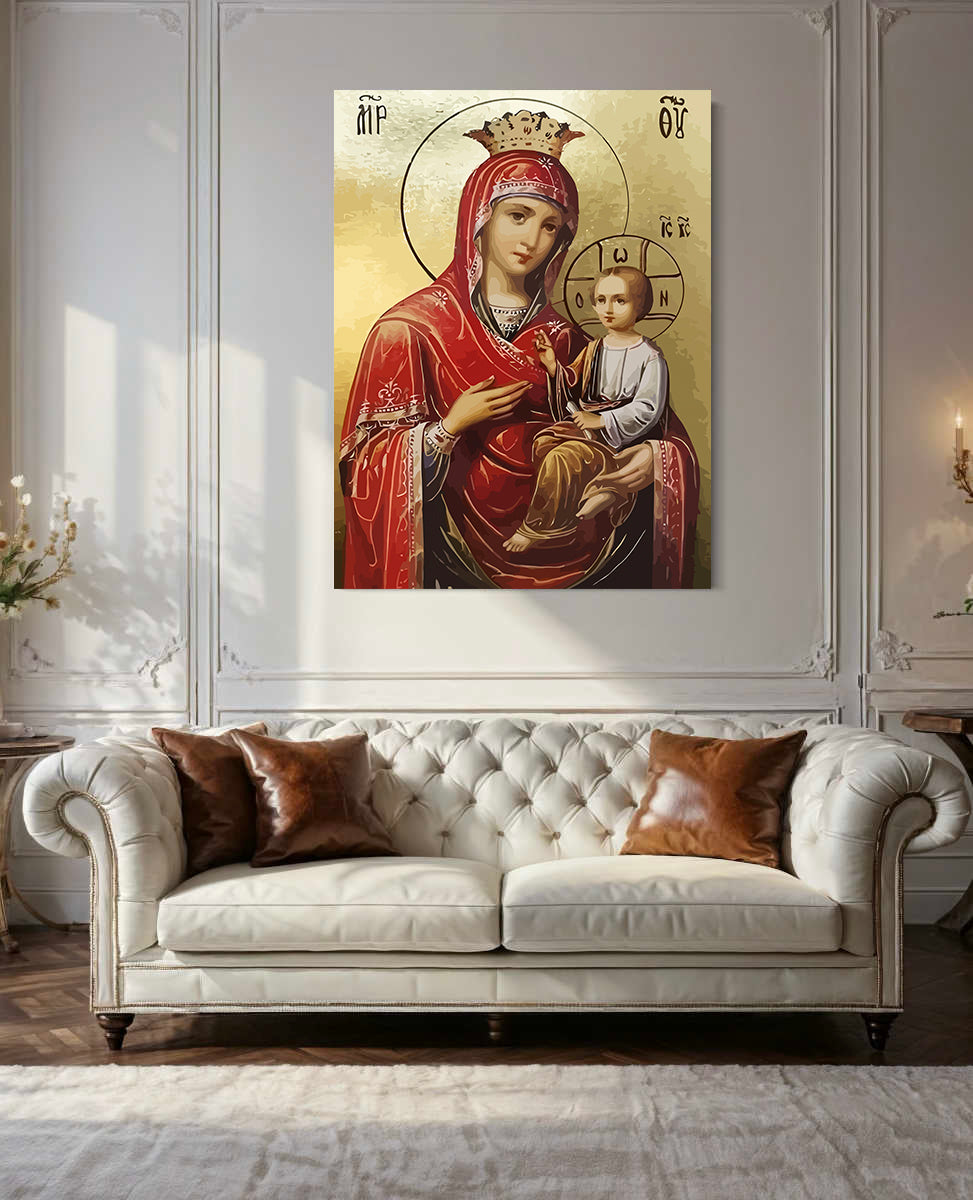 Pictura pe Numere – Maica Domnului 6022