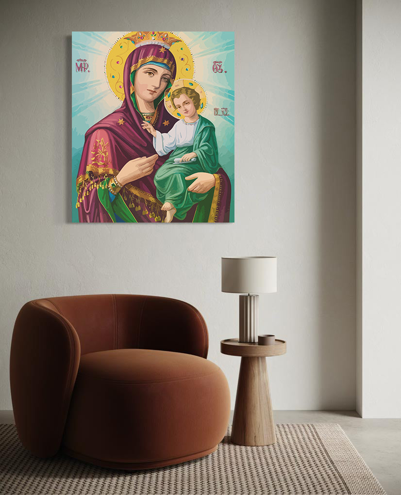 Pictura pe Numere – Maica Domnului 6031