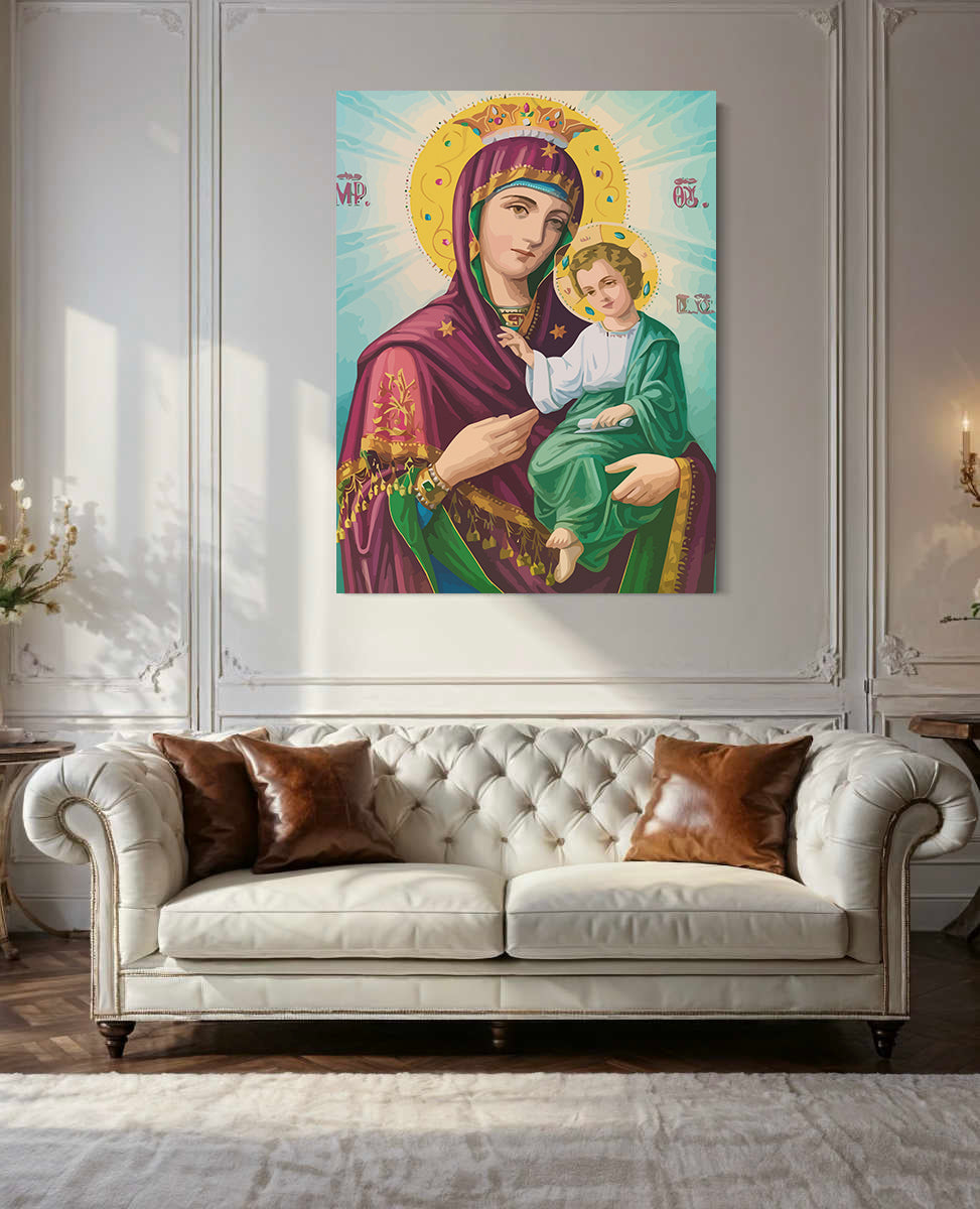 Pictura pe Numere – Maica Domnului 6031