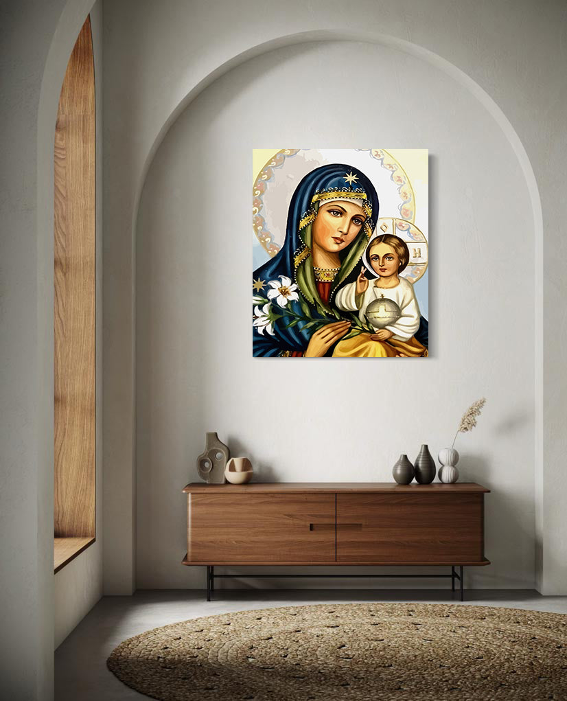 Pictura pe Numere – Maica Domnului 6032