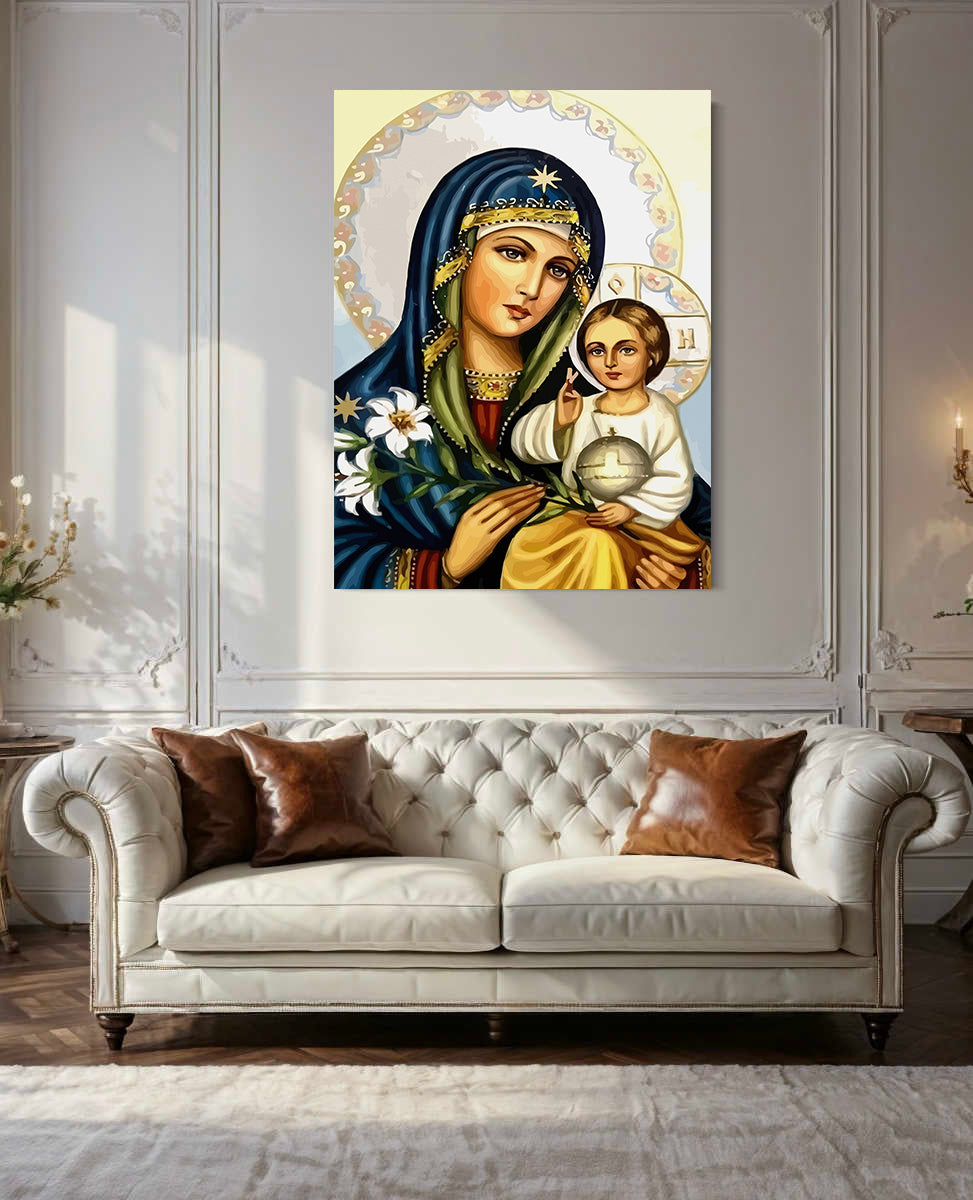Pictura pe Numere – Maica Domnului 6032