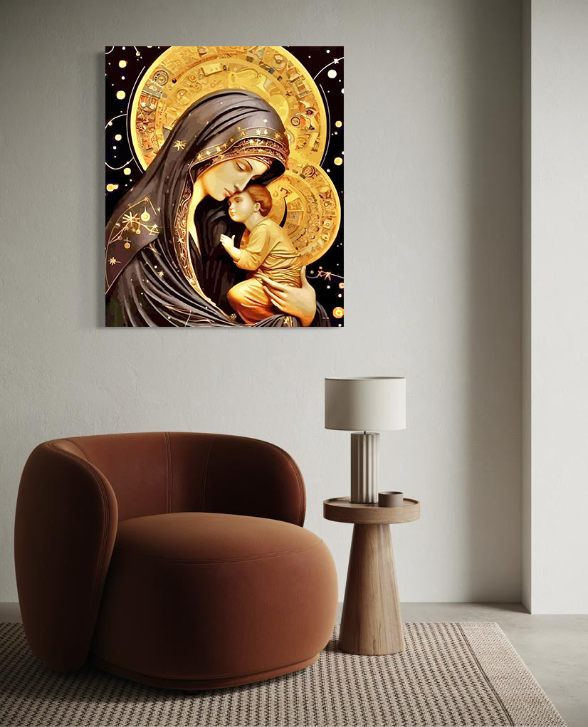 Pictura pe Numere – Maica Domnului 6040