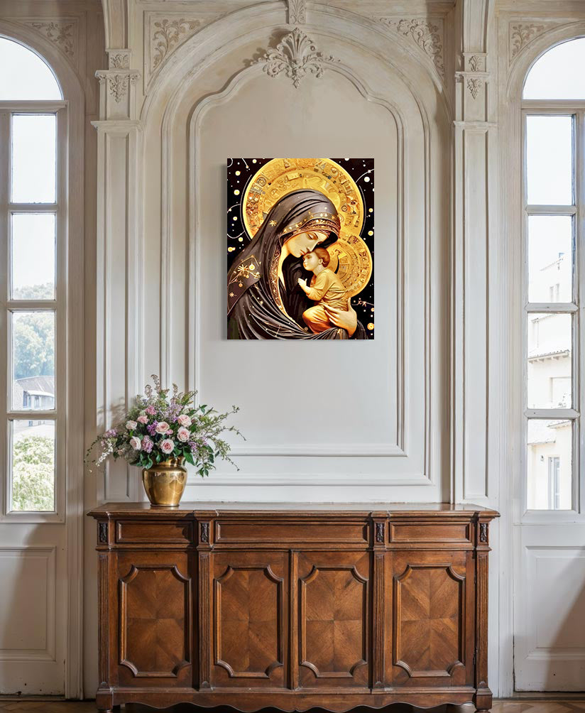 Pictura pe Numere – Maica Domnului 6040