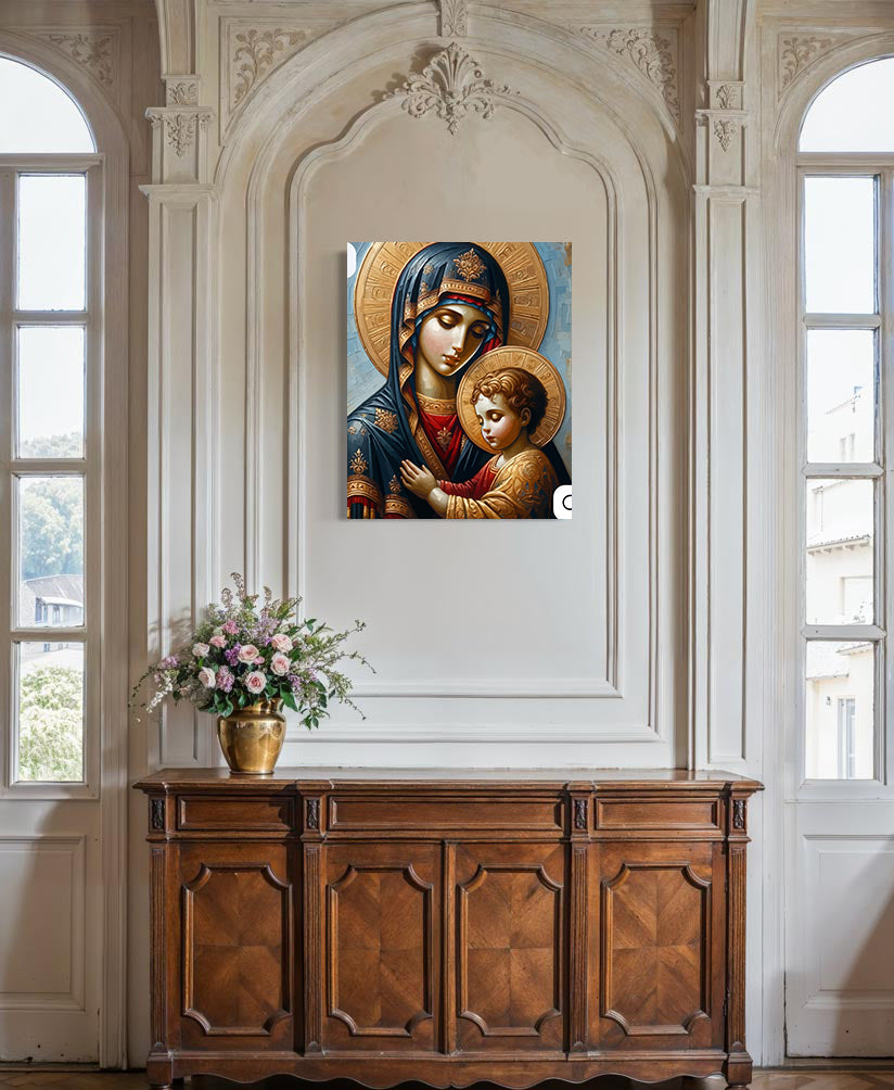 Pictura pe Numere – Maica Domnului 6049