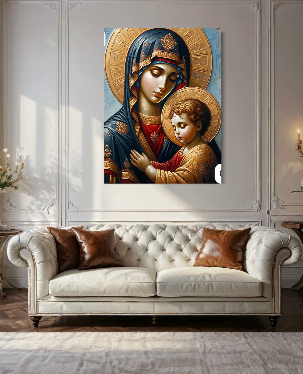 Pictura pe Numere – Maica Domnului 6049
