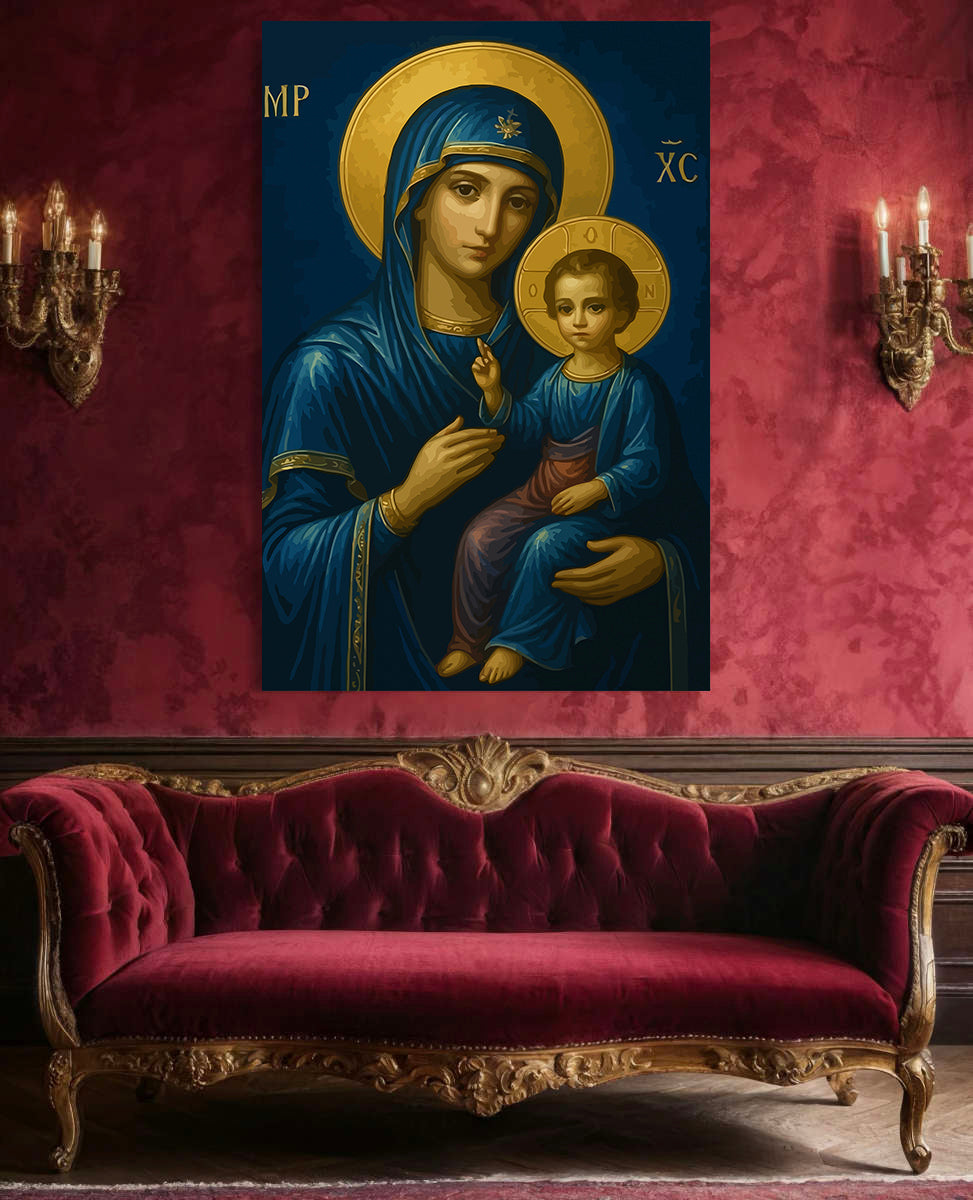 Pictura pe Numere – Maica Domnului 6051