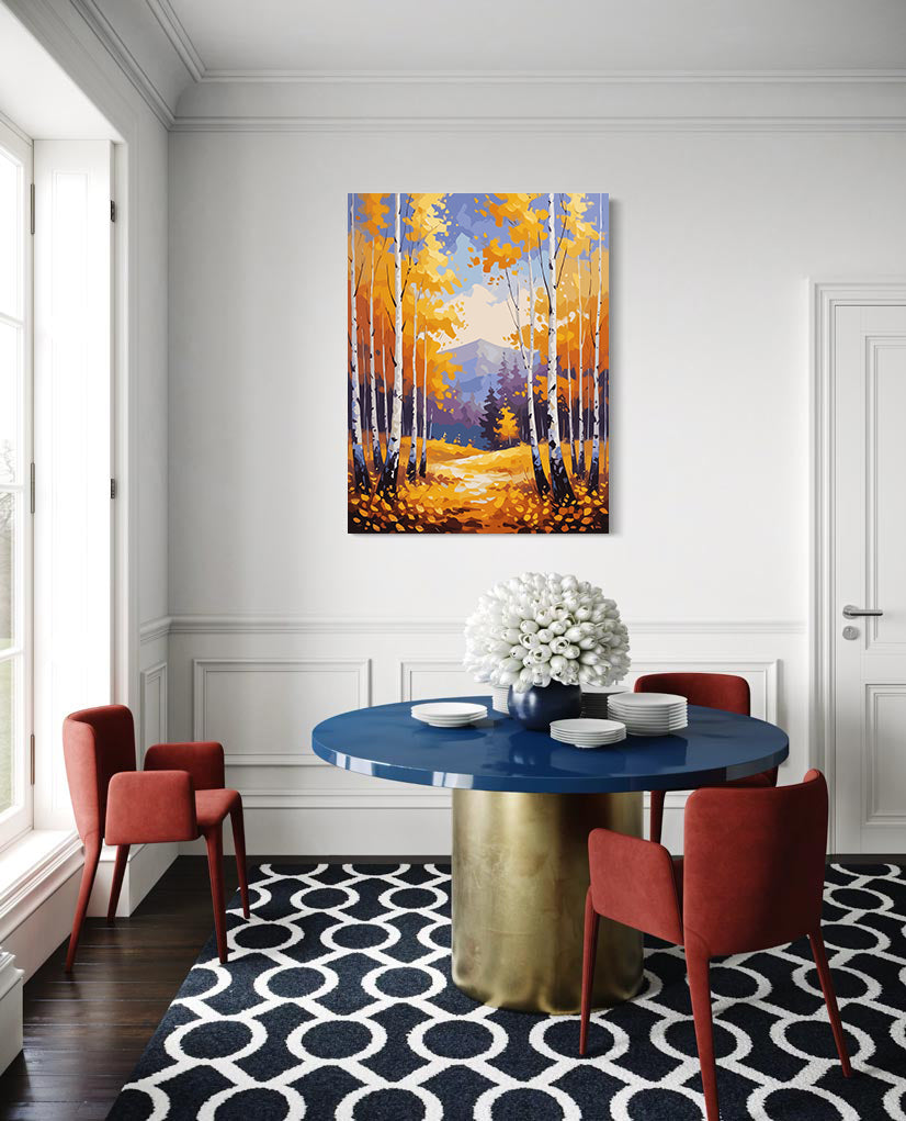 Pictura pe Numere – Peisaj de Toamna 6062