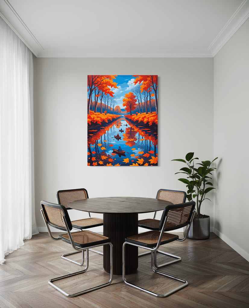 Pictura pe Numere – Peisaj de Toamna 6064