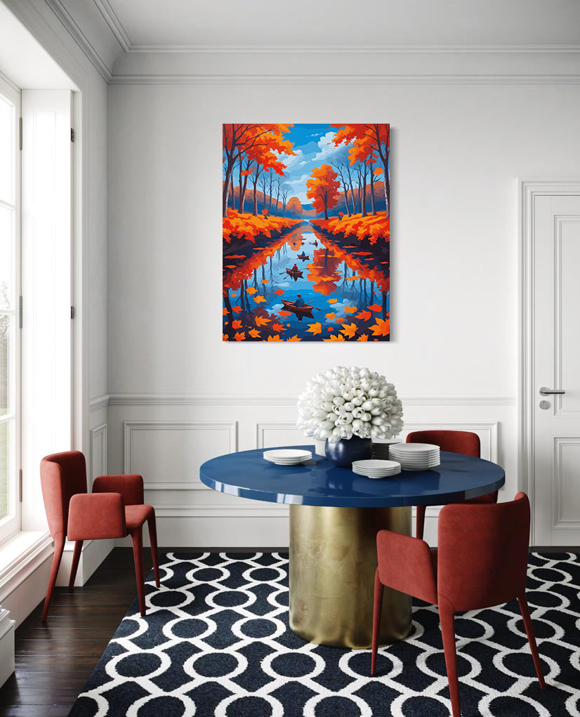 Pictura pe Numere – Peisaj de Toamna 6064