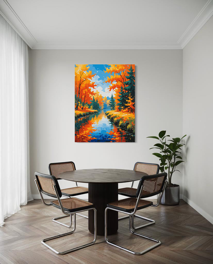 Pictura pe Numere – Peisaj de Toamna 6066